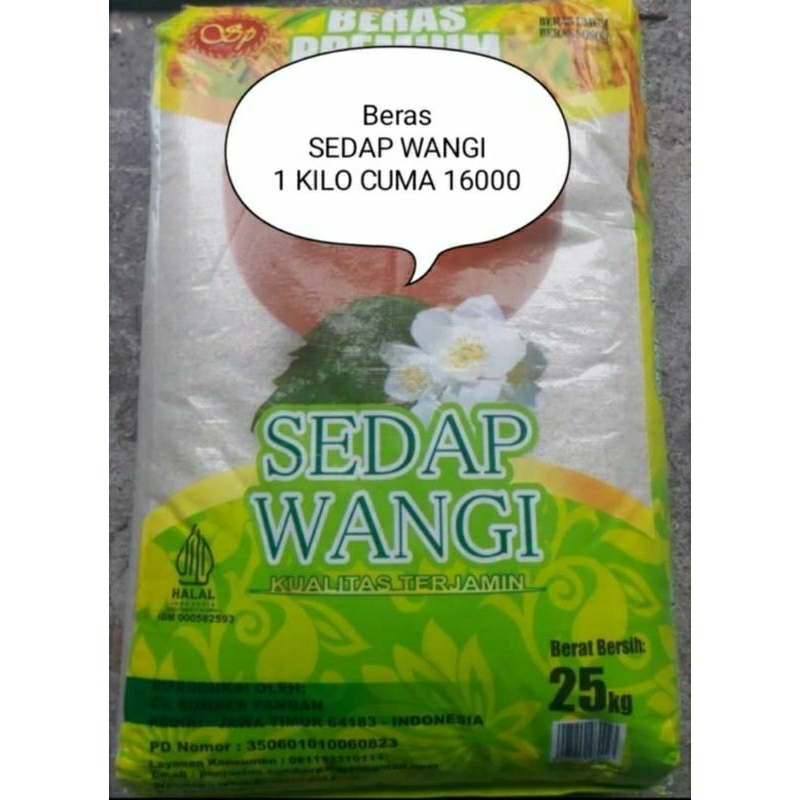 

Beras Sedap Wangi 1 kilo
