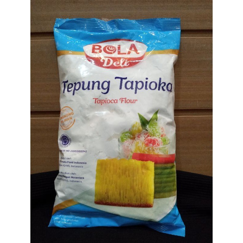

Tepung Tapioka / Tepung Kanji Bola Deli 500 Gram