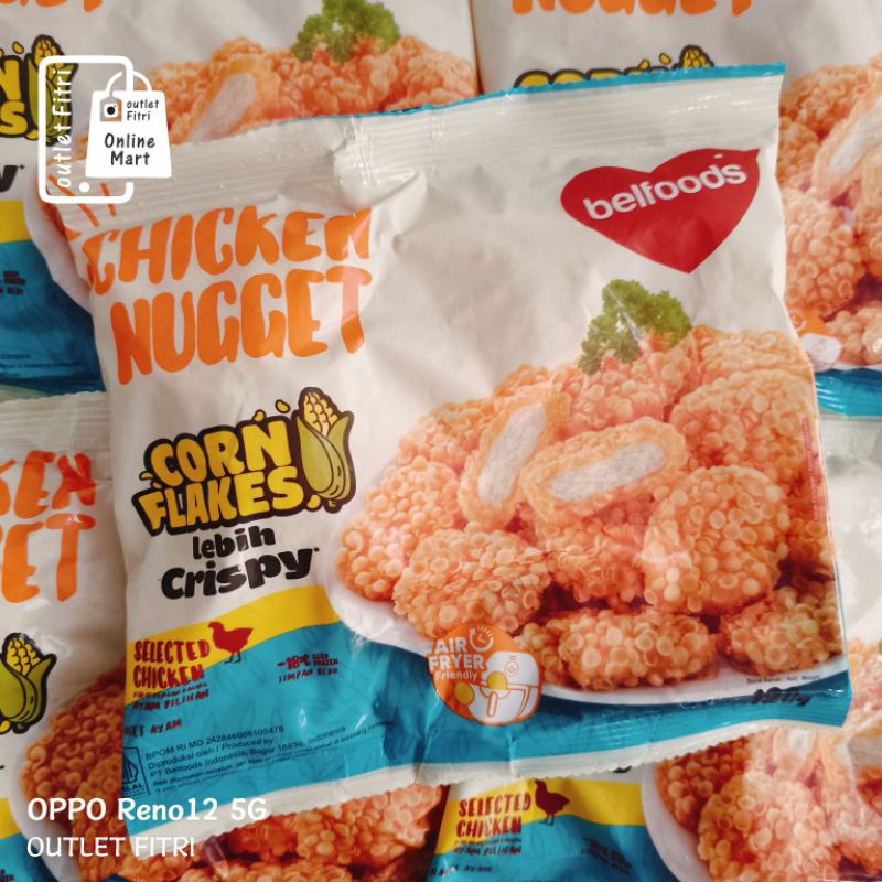 

[120gr] BELFOODS Corn Flakes Chicken Nugget