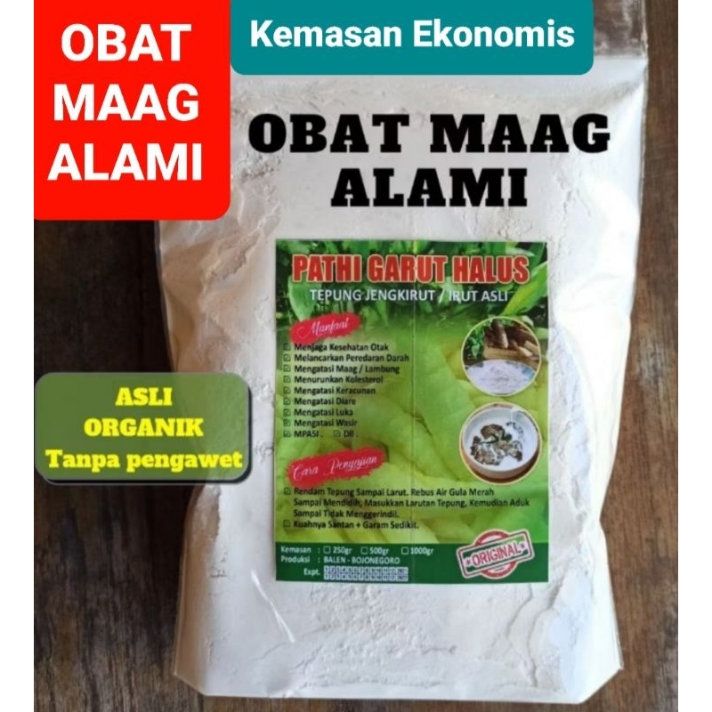 

Tepung Pati Garut/AROOWROOT Obat Maag Alami 100 gram