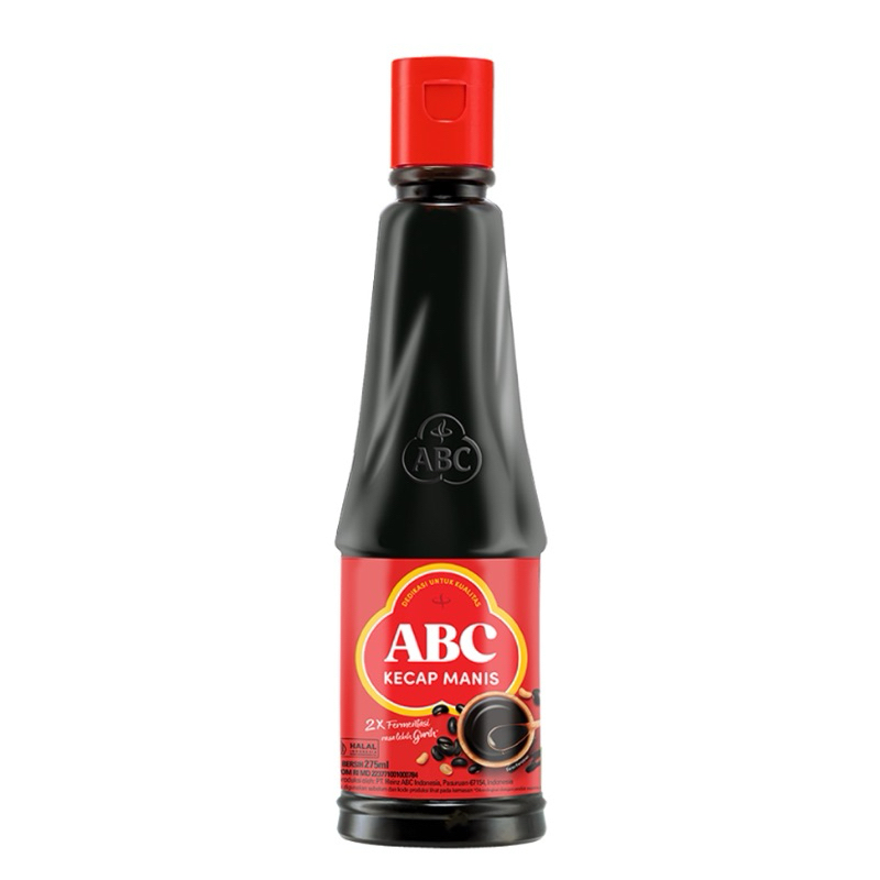 

ABC kecap manis kemasan botol 275 ml