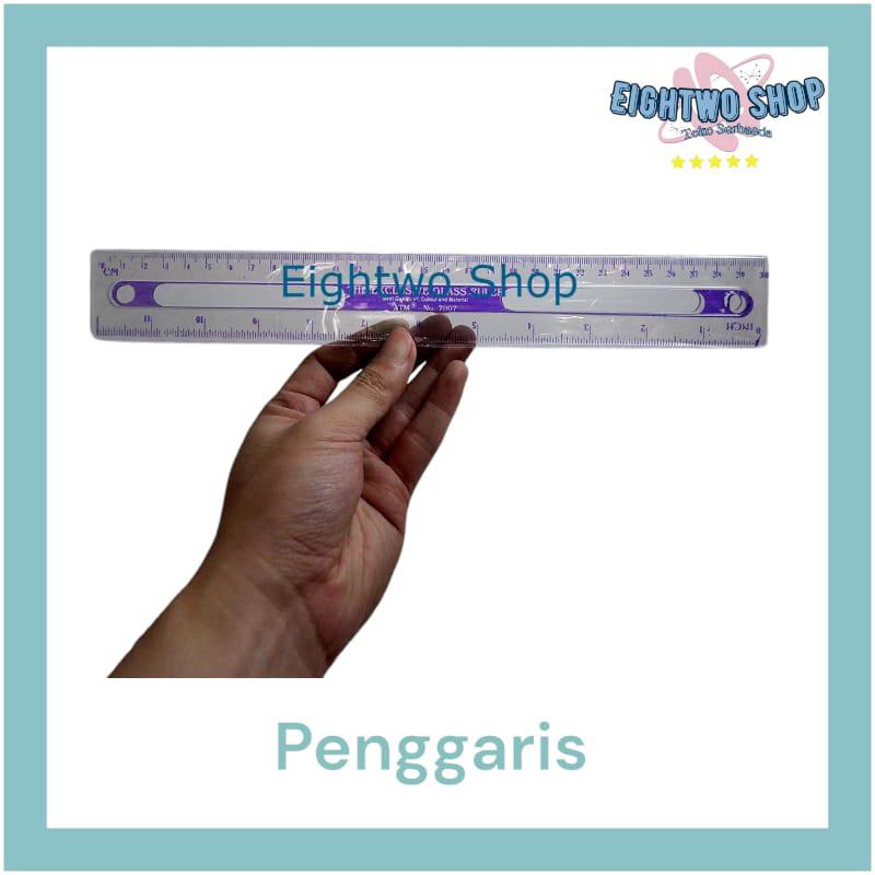 

-EIGHTWO SHOP- Penggaris 30 cm Murah ATM