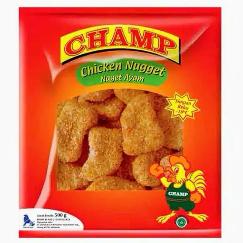 

HD Management Chicken nugget Champ 500gr