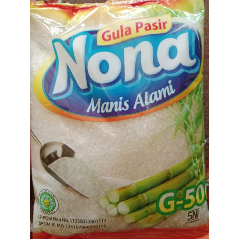 

GULA PASIR NONA 420 GRAM