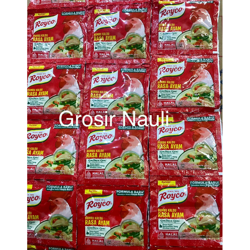 

Royco sapi dan ayam 1 renceng | 12 pcs*8 gr