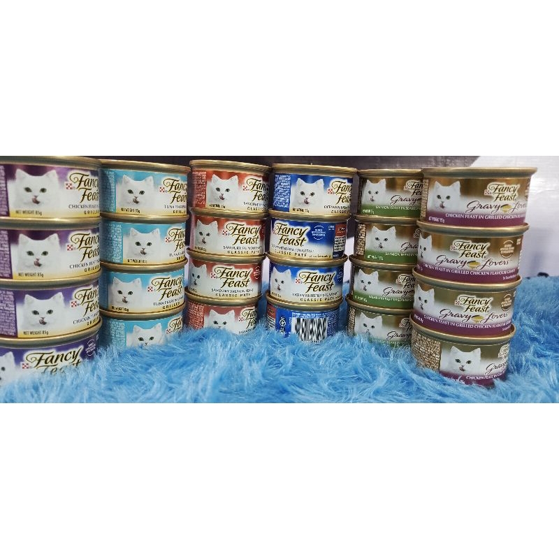 FANCY FEAST WET FOOD KALENG 85 GRAM