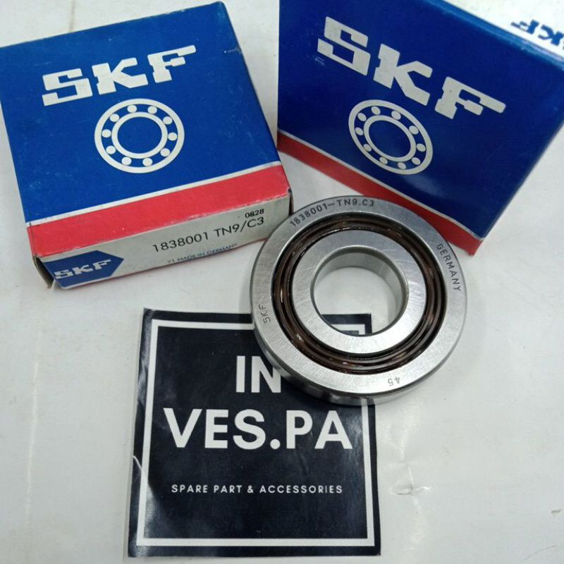sepasang laher bearing kruk as kecil vespa vbb super sprint bajaj