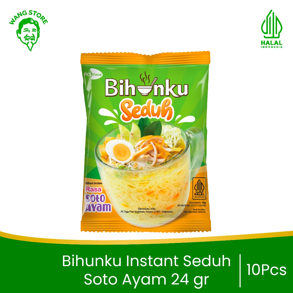 

Bihun Instant - Bihunku Seduh Soto Ayam - 24gr - 10 PCS
