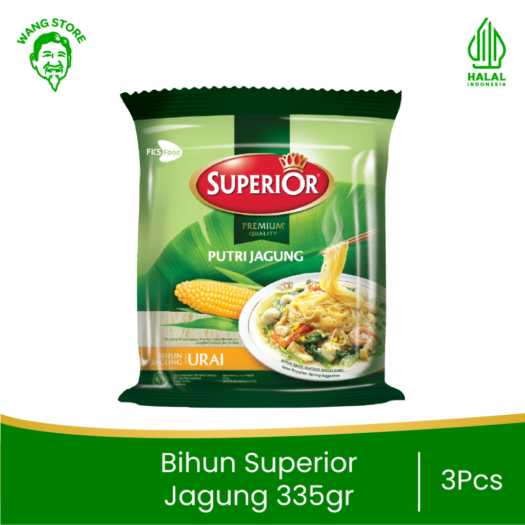 

Bihun Superior Jagung - 335gr - 3PCS