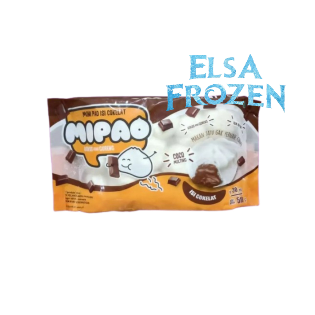 

MIPAO RASA COKLAT 510GR ISI 30PCS / BAKPAO / FROZEN FOOD