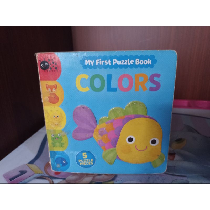 (PRELOVED) BUKU PUZZLE COLORS BOARD BOOK