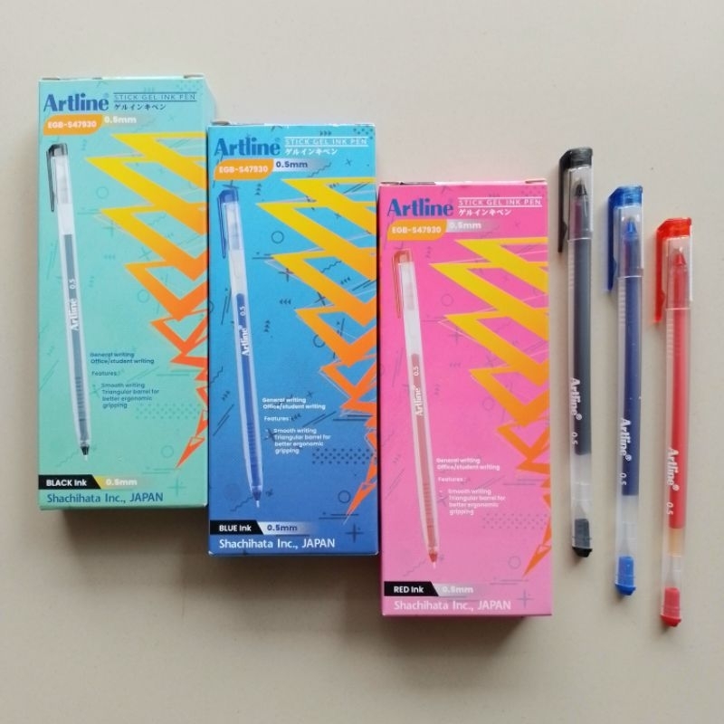 

Pulpen Gel Pen Artline A5 0,5mm Mini Gel ( 12 Pcs ) [ Original ]