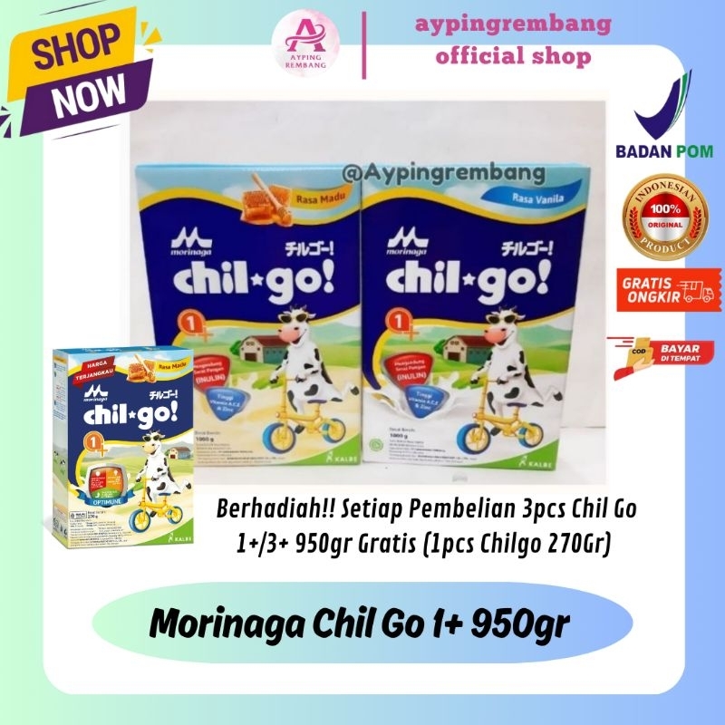 

Chil Go / Chilgo 1+ & 3+ 950gr (Madu, Vanila)