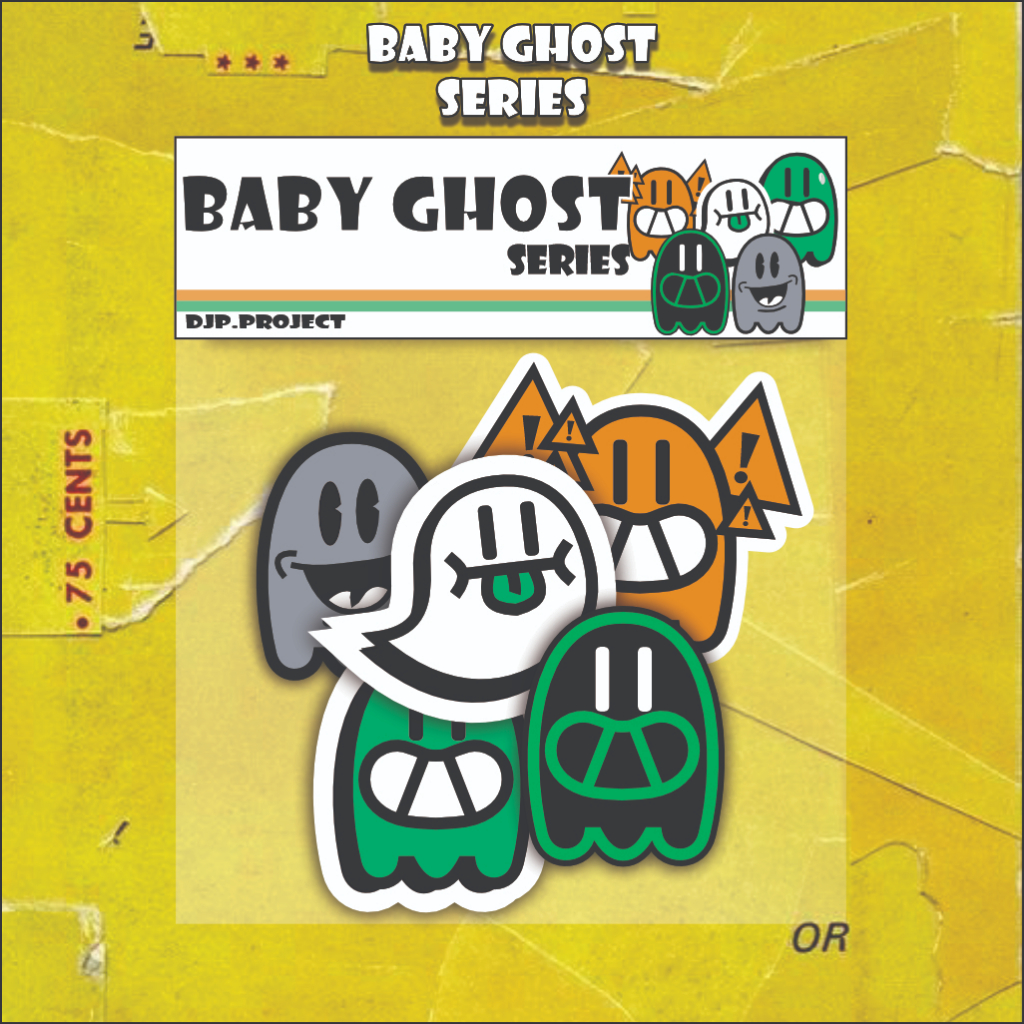 

Sticker pack baby ghost | Sticker LAPTOP | Sticker TUMBLER | Sicker pack
