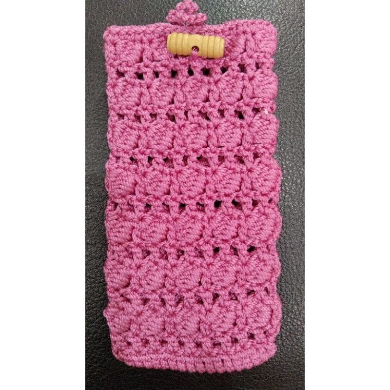crochet phone bag