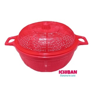 12 biji - Wakul Kuping + Tutup 21cm / Wakul Hajatan Murah / Wakul Berkat Plastik / Wakul Tebal Grosi