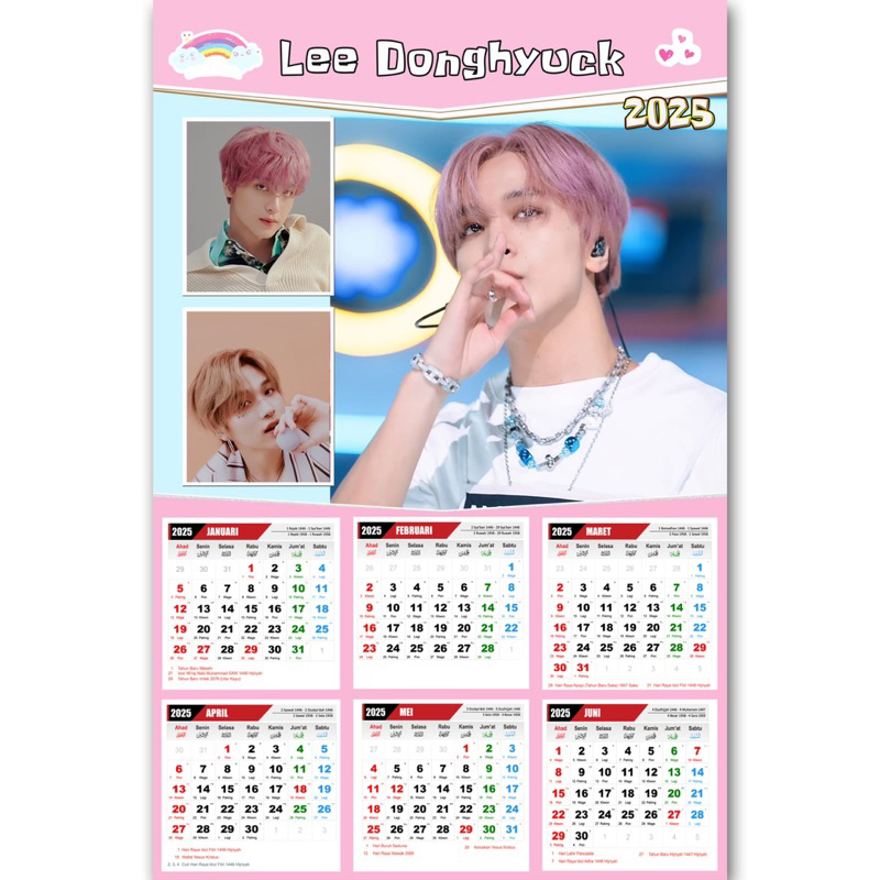 

kalender 2025 NCT Dream