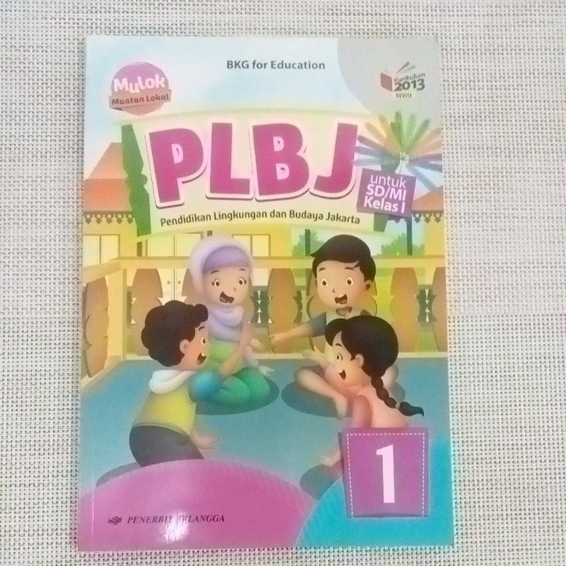 plbj untuk sd/mi kelas 1 Erlangga