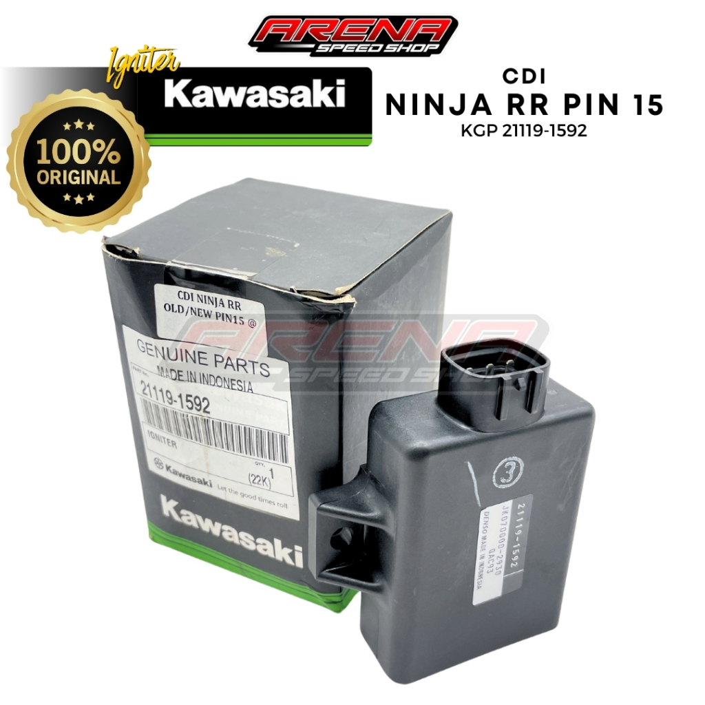KGP 21119-1592 Igniter Ninja 150 CDI Ninja RR Old / New Pin 15 CDI Ninja R SS Asli Original Kawasaki