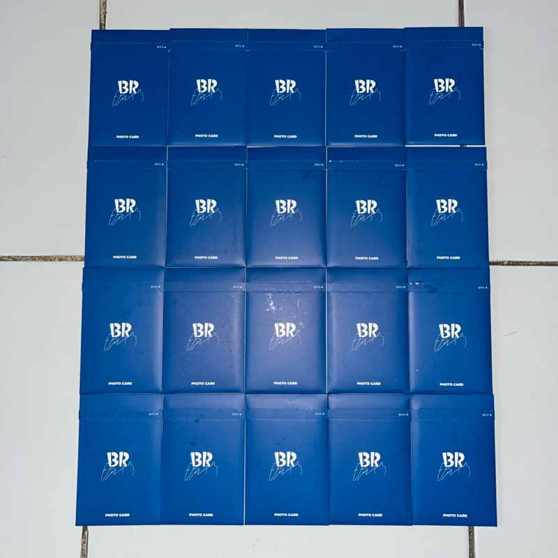 [PELUNASAN] PHOTOCARD BASKIN ROBBINS BYEON WOOSEOK