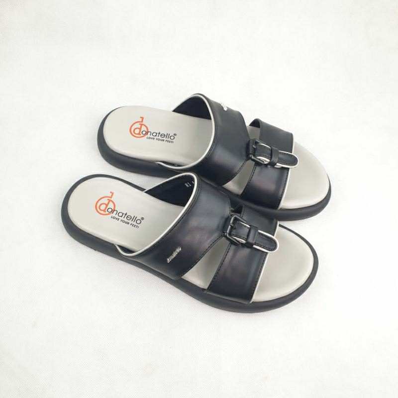 ISM - Sandal Flat Simple Wanita Donatello/RI.61323 - Sandal Flat Ringan Simple