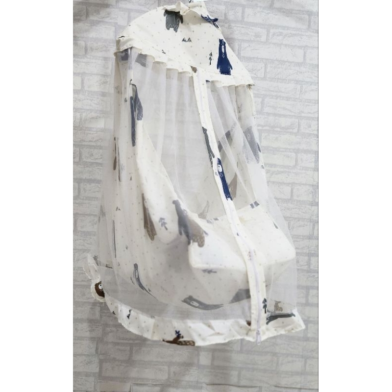 Ayunan Bayi Karakter Zipper 3in1 Sarung Dan Kelambu Dan Alas Kasur [Belum Termasuk Per Dan Hanger Da