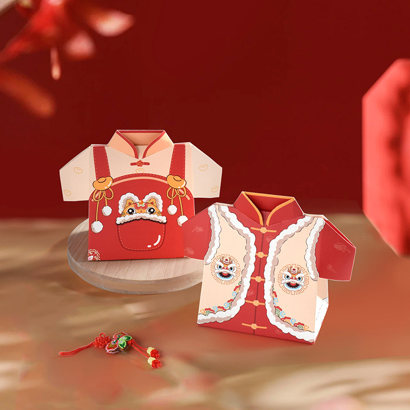 

PAOPAO Paperbox Chinese New Year Imlek Berbentuk Baju Lucu Cute Premium