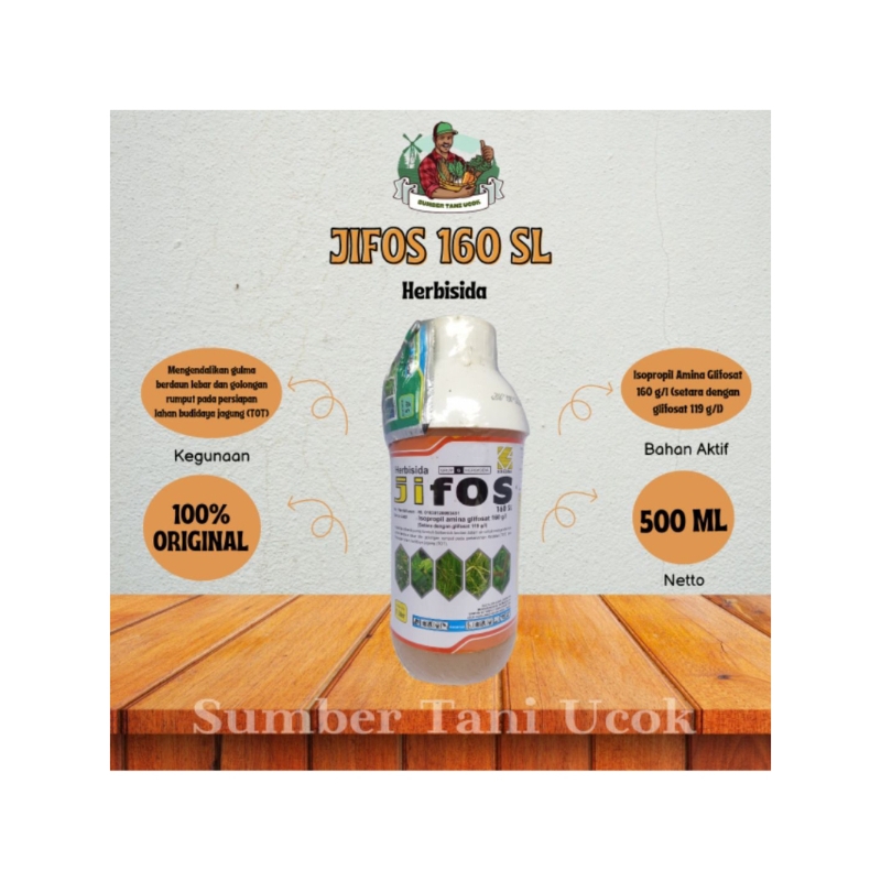 HERBISIDA || JIFOS 160 SL 1 LITER