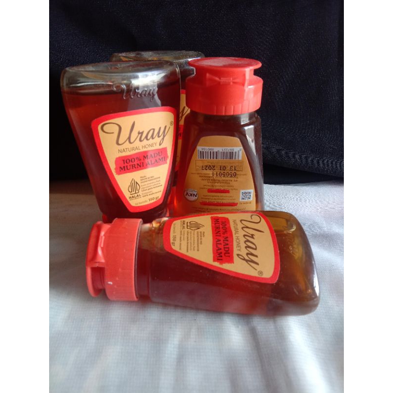 

MADU URAY NATURAL HONEY 100% MURNI ALAMI KEMASAN 150GR