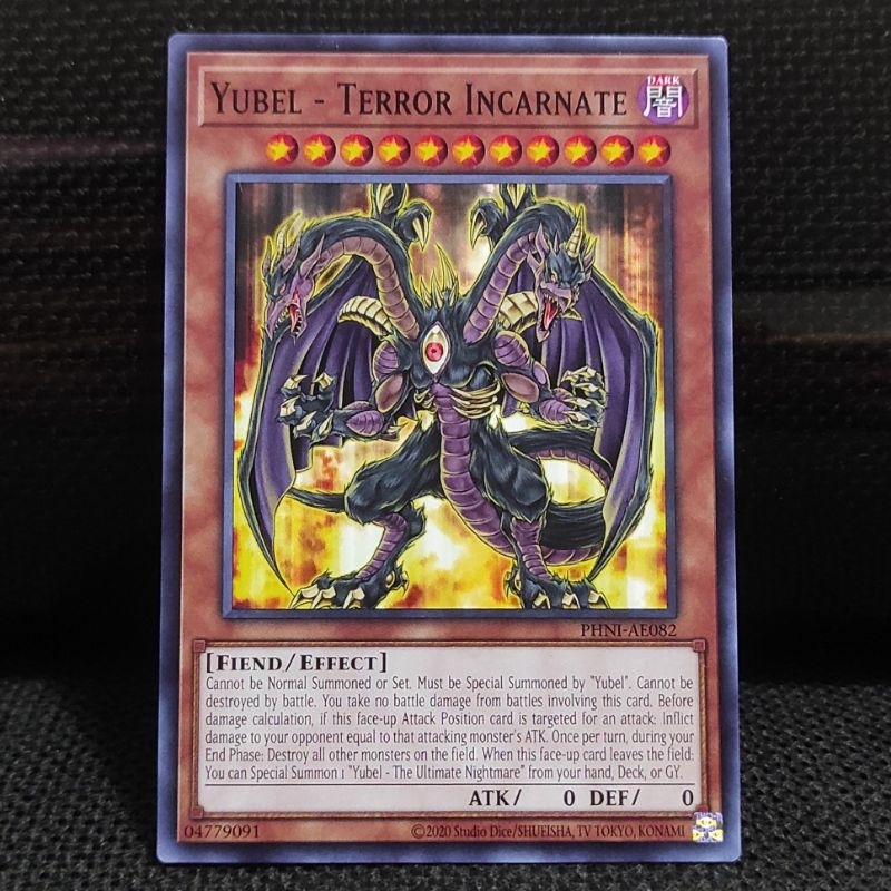 Kartu Yugioh OCG AE Yubel - Terror Incarnate Common C ORI PHNI NM