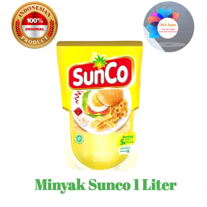 

Minyak Sunco 1liter (1000)ml