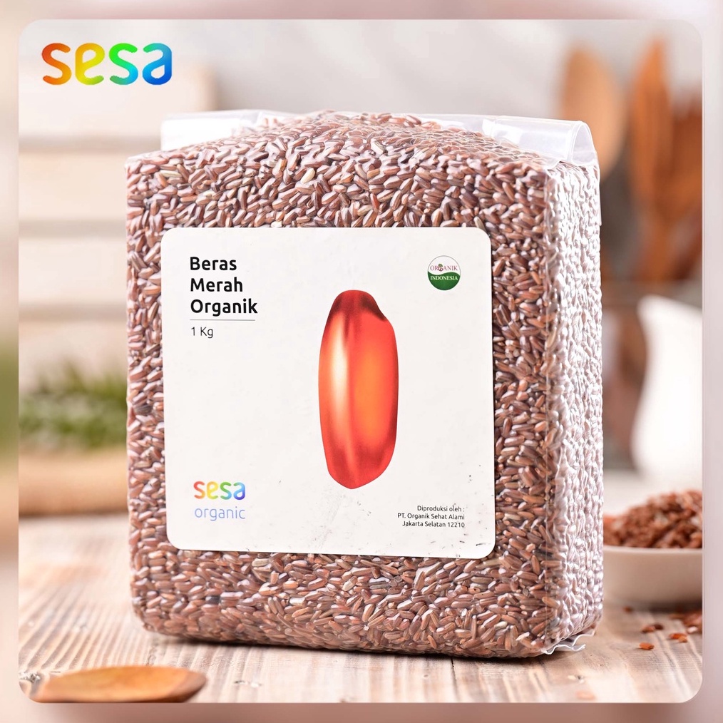 

Hemat 2 Dengan Save1 SESA Beras Merah Organik 1kg Nasi Makanan Kebutuhan Pokok