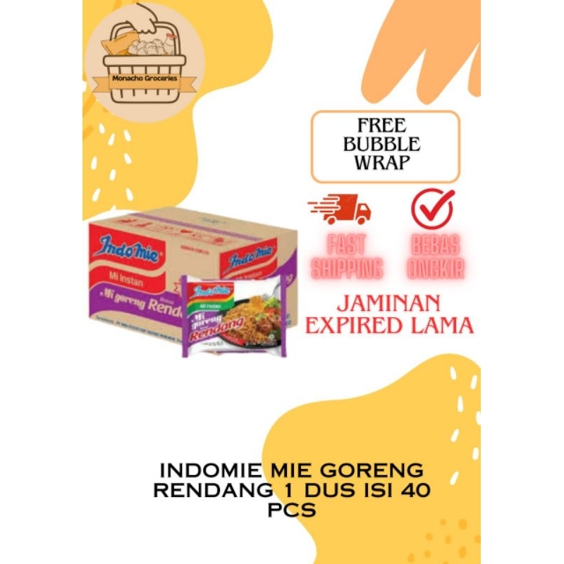 

Indomie Goreng Rendang 1 Dus isi 40 Pcs