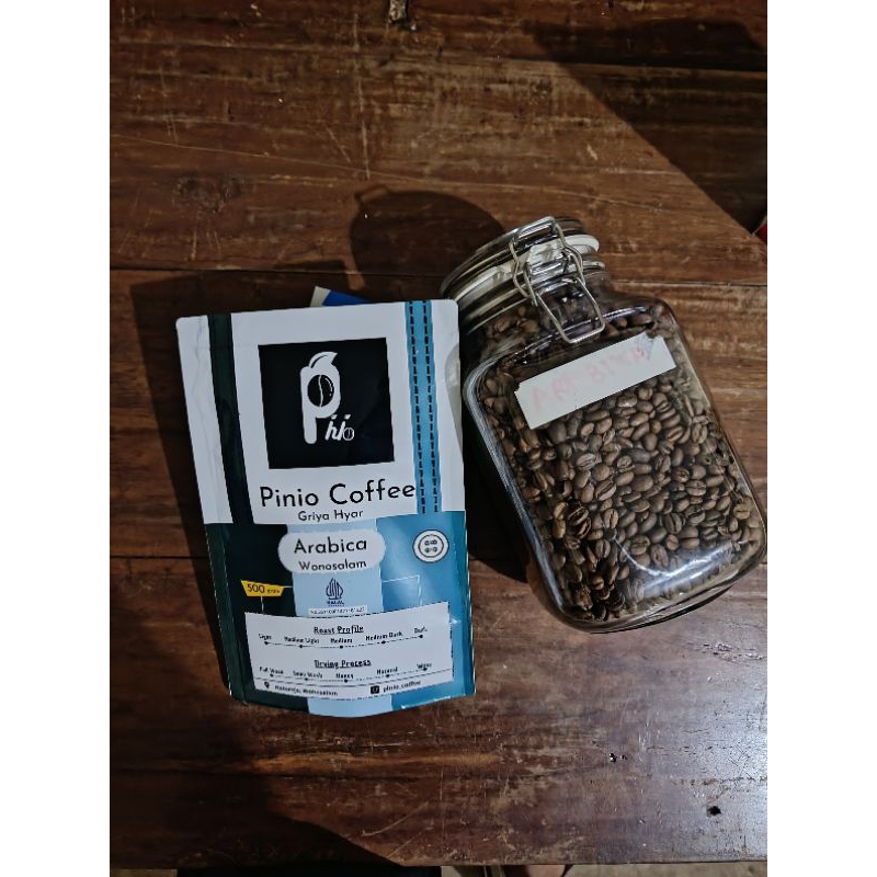 

Roast Beand Arabika 100% Wonosalam | Pinio Coffee
