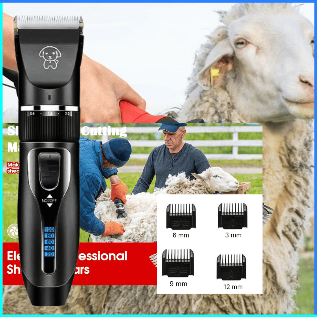 PUSAT BaoRun K5 Alat Cukur domba garut elektrik / mesin cukur kambing domba garut elektrik kucing