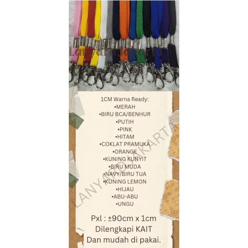 

TALI ID CARD / GANTUNGAN NAMETAG
