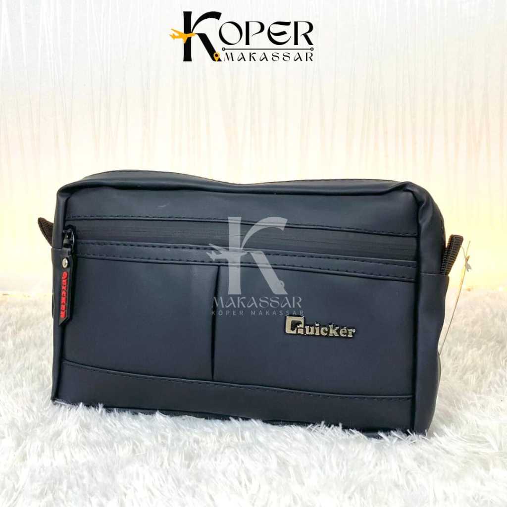 TAS SELEMPANG PRIA SLING BAG HAND BAG TAS SELEMPANG KULIT TERBARU MAKASSAR