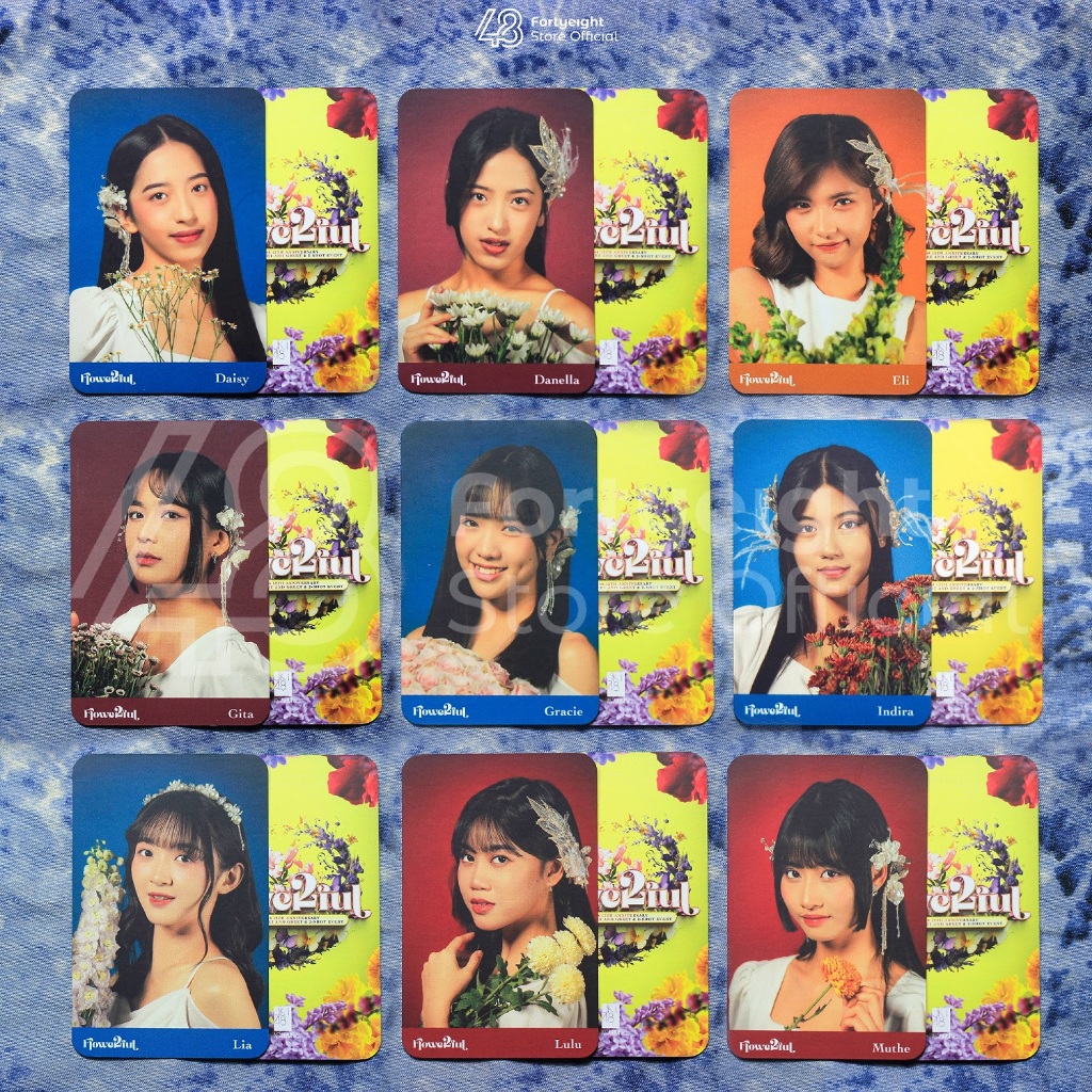 Potocard Anniversary 12 JKT48 "Flowerful"