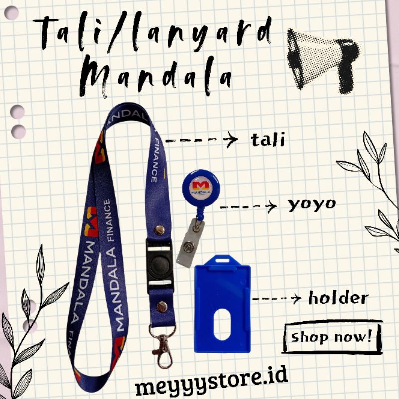 

Tali / Lanyard MANDALA FINANCE Termurahhh!! Ready Stok!!!