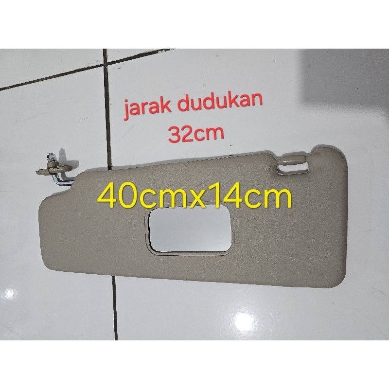 sun visor Honda Brio Mobilio BRV KIRI ORIGINAL
