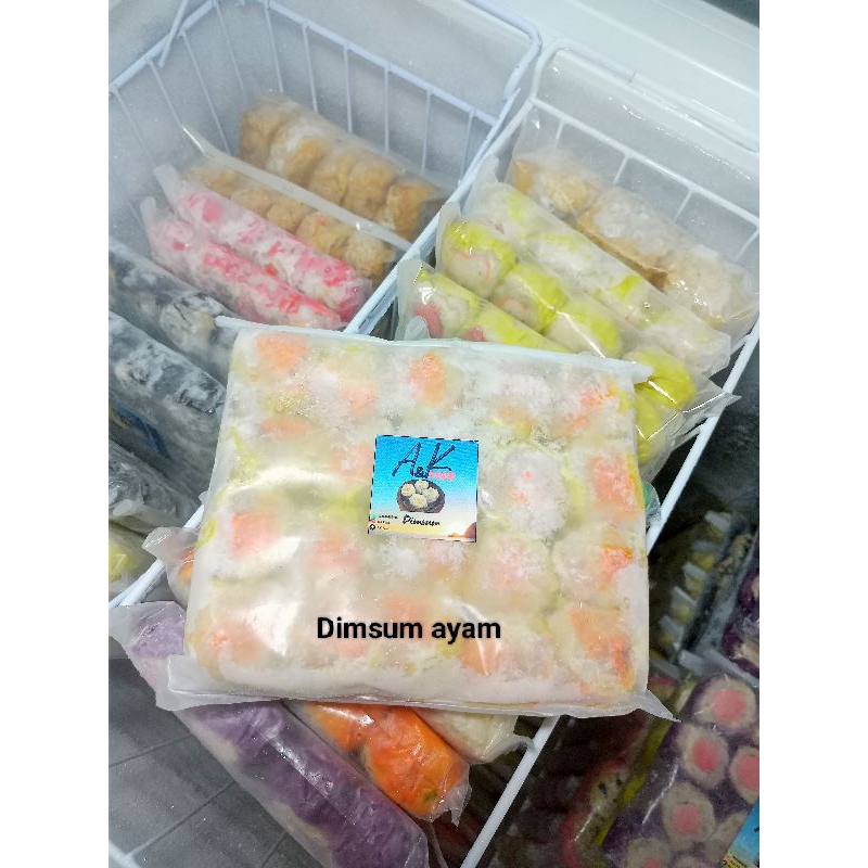 

DIMSUM AYAM A&K FOOD. WAJIB CO ICE PACK !