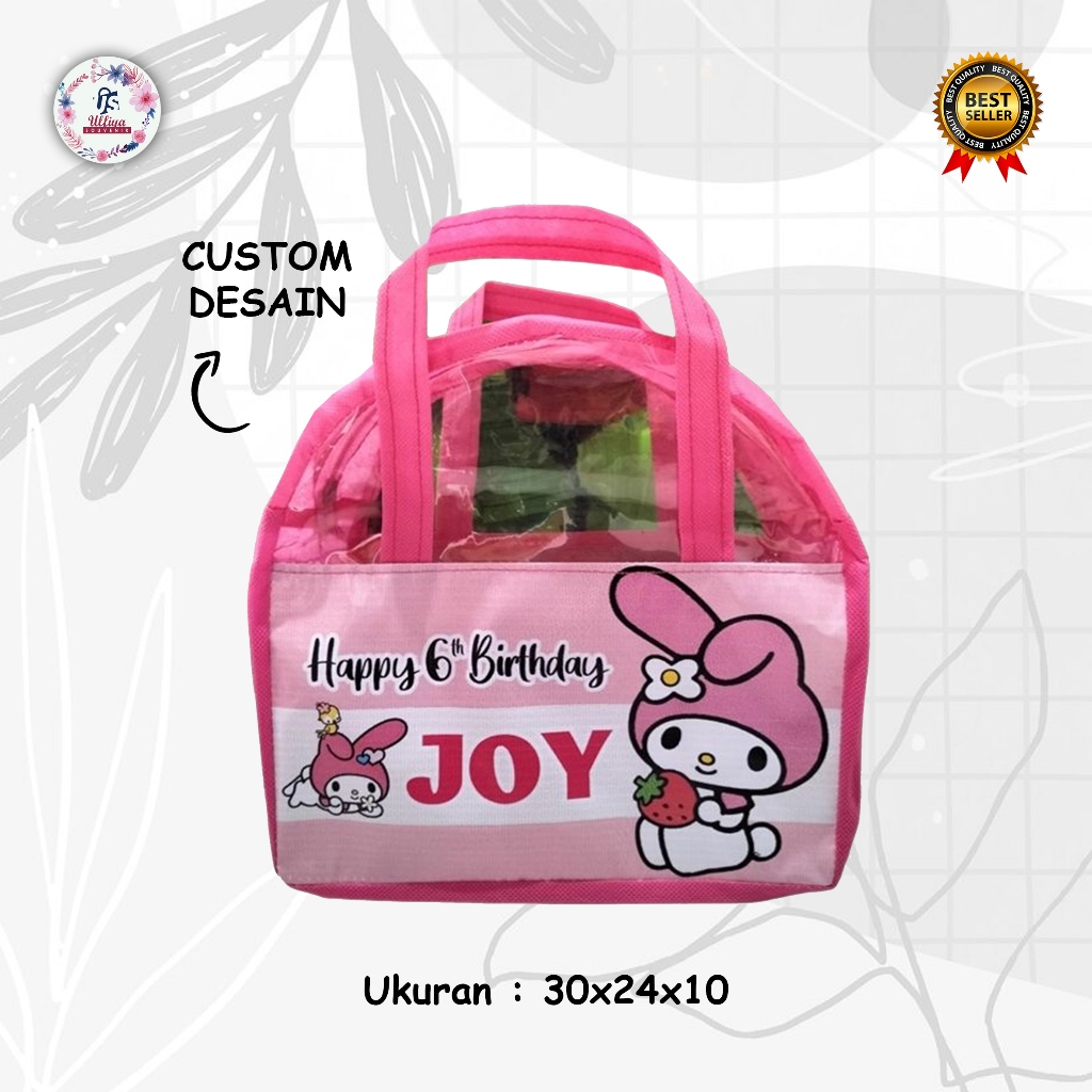 

TAS ULTAH MURAH DI BAWAH 5 RIBUAN TEMA MELODY dan BISA CUSTOM TEMA CEWEK COWOK, FOTO, NAMA MODEL BUSUR SPUND