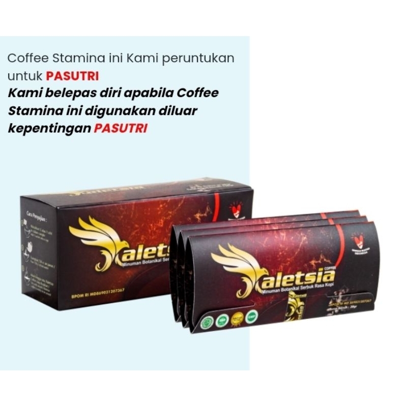

Raletsia Coffee Stamina untuk Pasutri