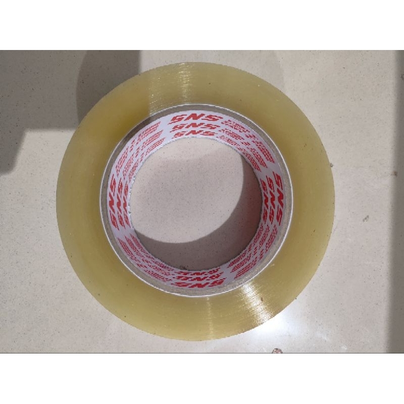 

lakban bening/coklat 2 inchi x 200 yard ekonomis SNS original kualitas super