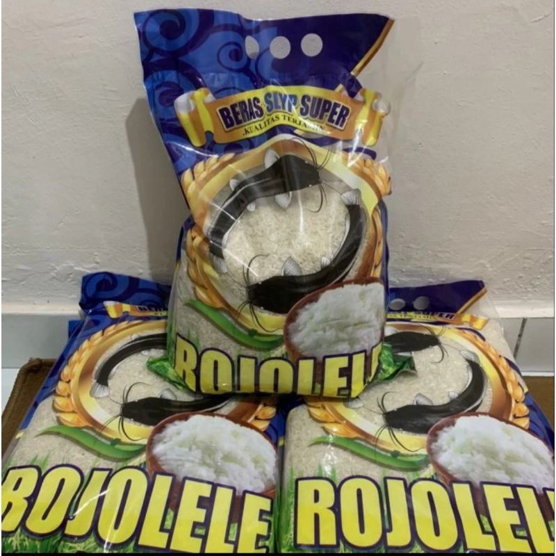 

Beras Rojolele 5kg premium Nasi di Jamin Pulen beras putih bersih puleun Halal.