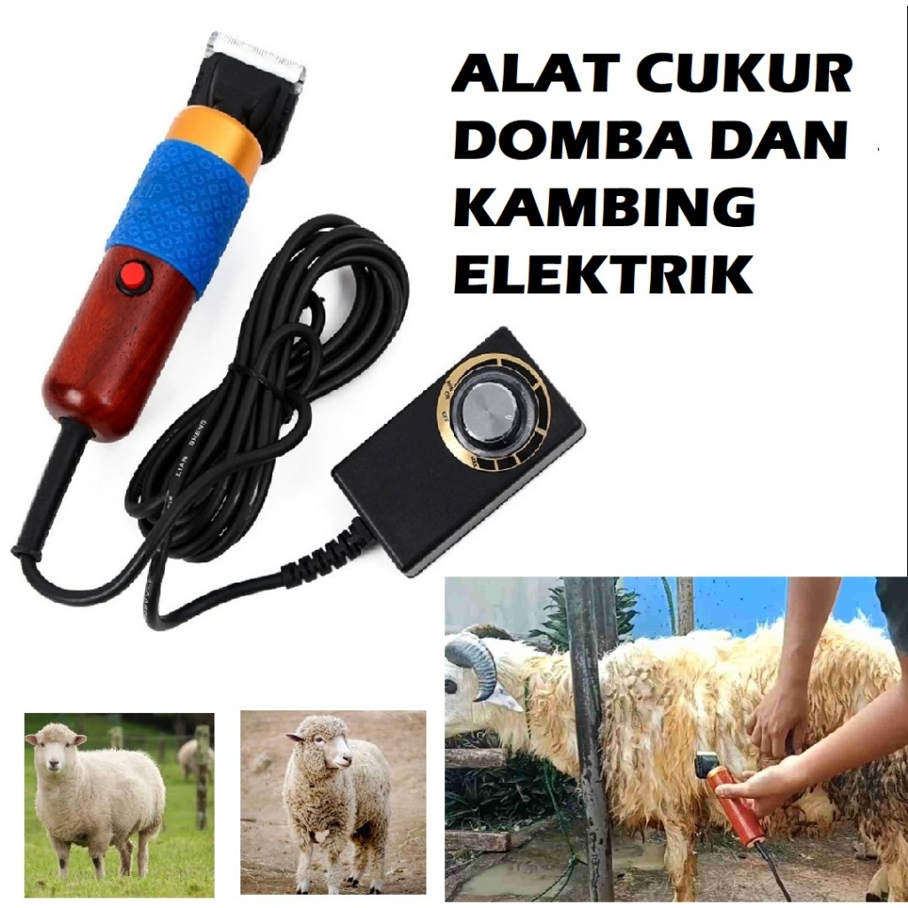 Alat CUKUR BULU DOMBA HEWAN elektrik Kambing Domba Anjing Kucing Electric Pet Clipper
