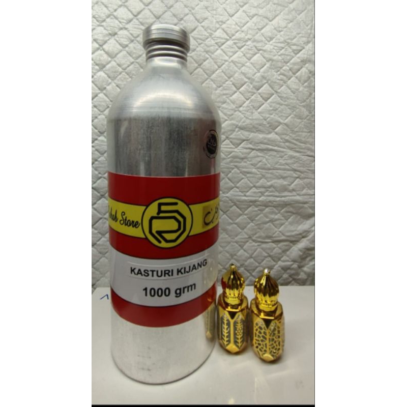 Parfum Al Rehab botol tola tutup kubah, roll on KASTURI KIJANG 8ml
