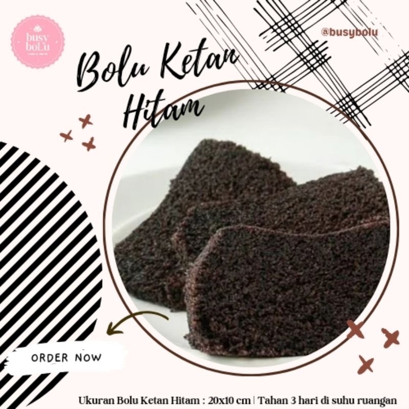 

Bolu Ketan Hitam, 20x10