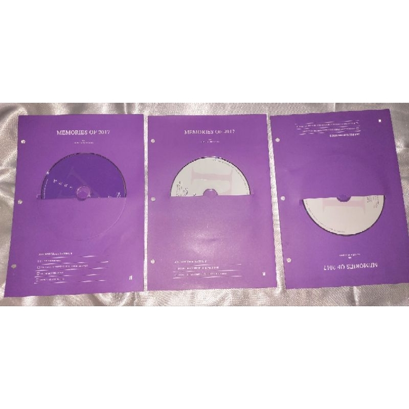 DVD MEMORIS BTS -  2017
