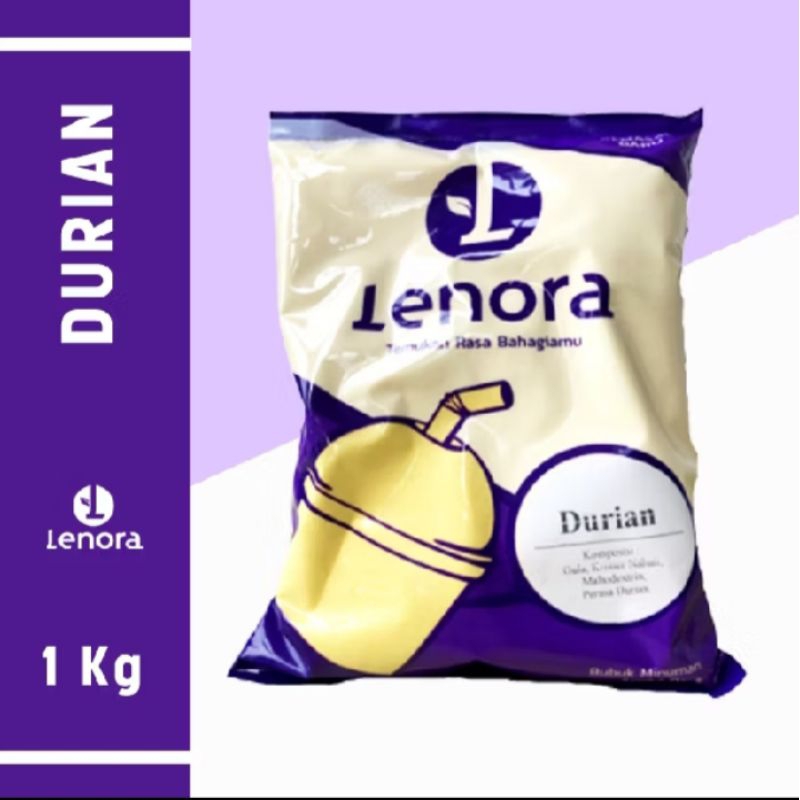 

LENORA Bubuk minuman Durian/Serbuk minuman /Powder drink rasa Durian